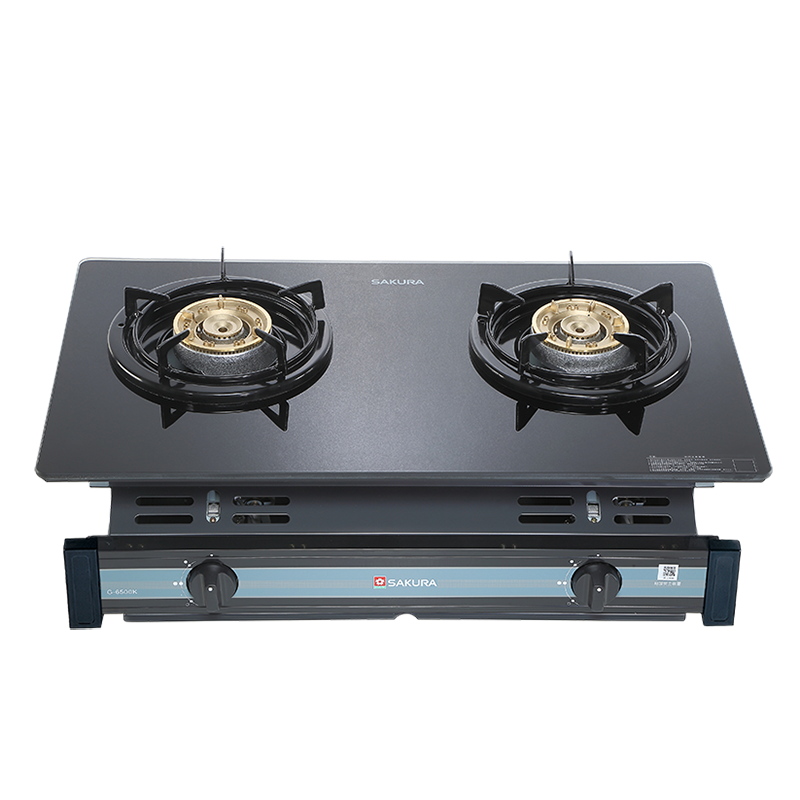 兩口玻璃面板嵌入爐 G-6500KG